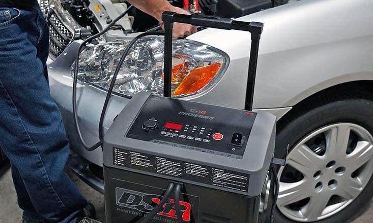 The DSR123 commercial car battery charger